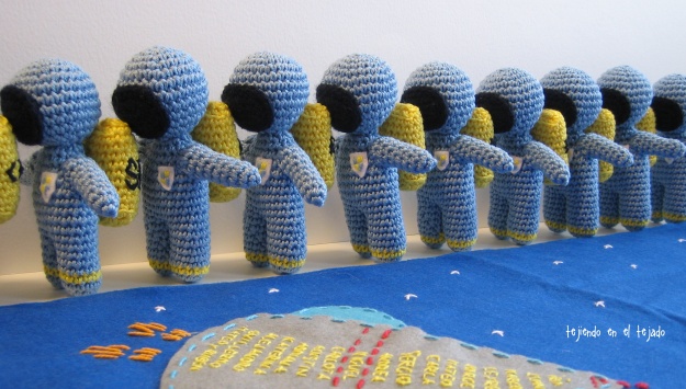 astronautas crochet